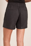 Maria McManus Drawstring Pleat Front Short in Black