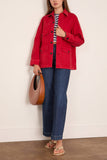 Nili Lotan Leroy Jacket in Scarlet