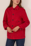 Nili Lotan Leroy Jacket in Scarlet