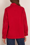 Nili Lotan Leroy Jacket in Scarlet