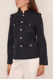 Nili Lotan Raymond Jacket in Midnight