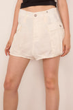 R13 Bubble Skort in White
