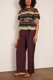 Pattern Mix Shirt in Multi Black