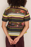 Pattern Mix Shirt in Multi Black