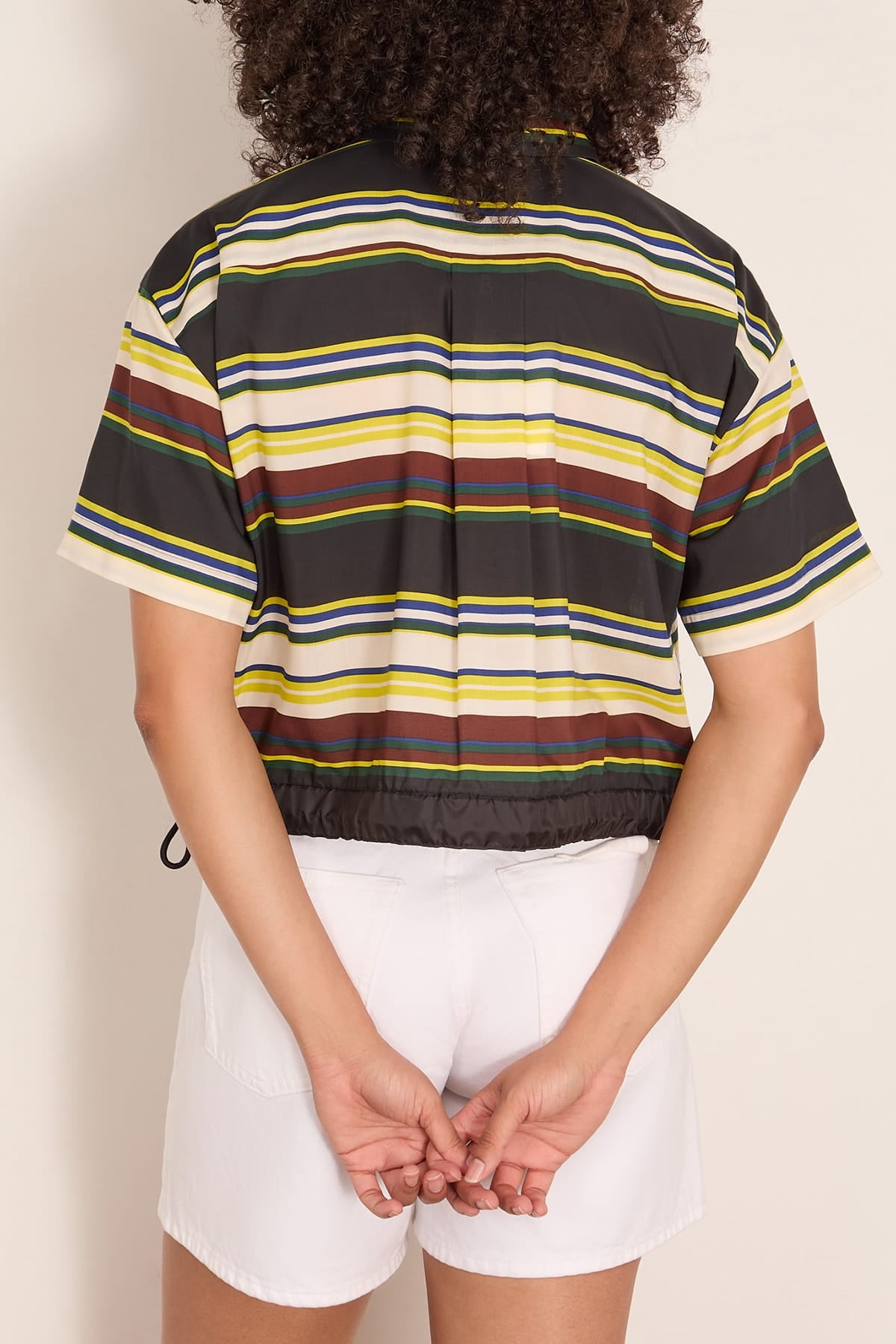 Sacai Stripe Shirt in Yellow