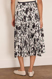Pattern Mix Skirt in White Multi