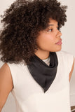 Scarf Necklace in Black