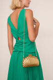 Simkhai Monet Shell Clutch in Gold