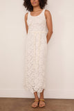 Simkhai Eloise Lace Maxi Dress in Ivory