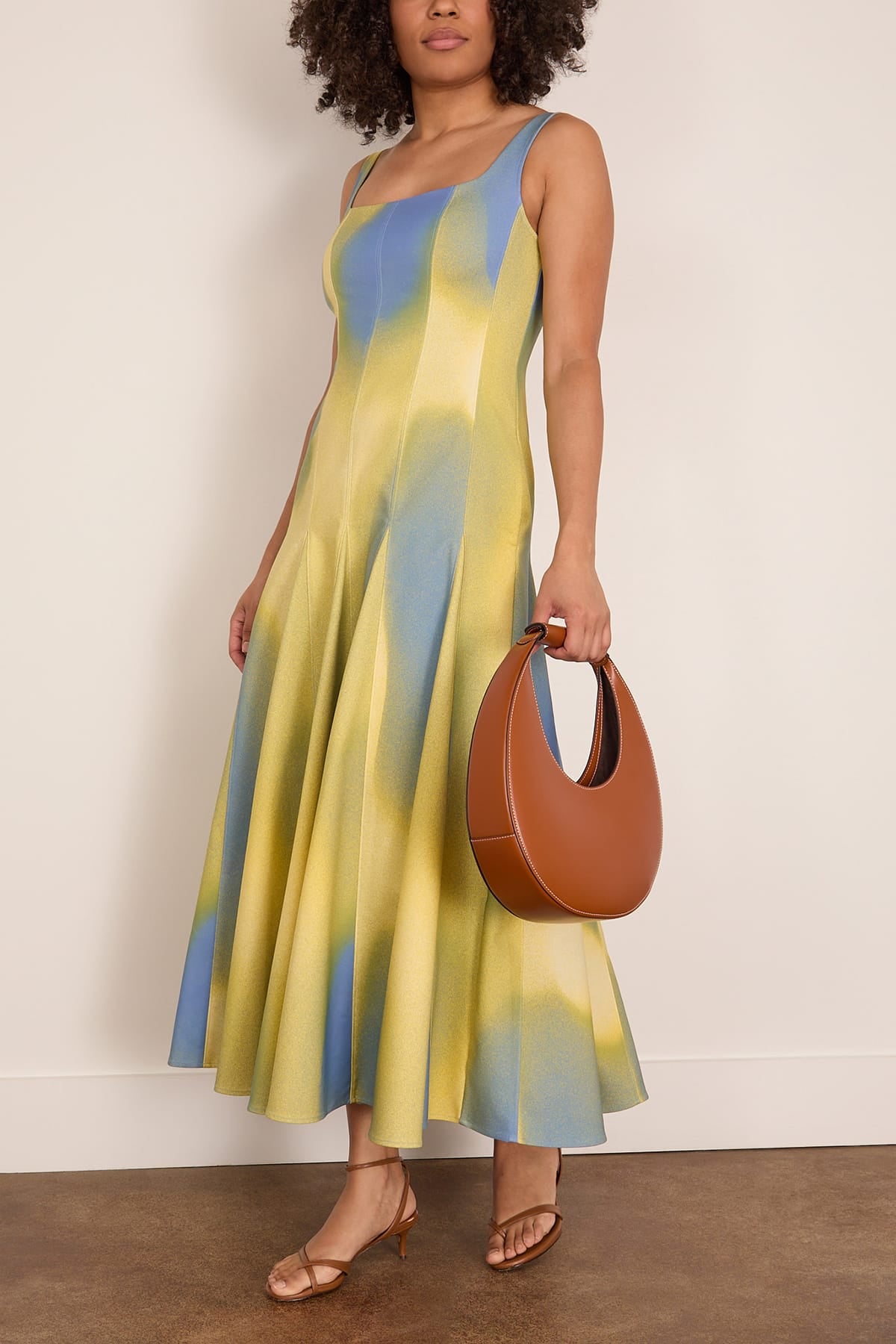 Simkhai Lara Midi Dress in Golden Hour Twilight