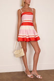 Simkhai Nelly Bustier Mini Dress in Tulip Stripe