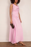Simkhai Melaney Satin Gown in Tulip