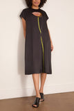 Simone Rocha Poppy Motif Smock Dress in Black