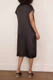 Simone Rocha Poppy Motif Smock Dress in Black