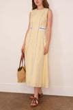Tanya Taylor Sloane Dress in Lemon Meringue Multi