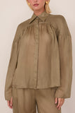 Bite Studios Airy Blouse in Nettle