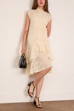 Bite Studios Volans Lace Dress in Off-White