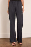 Bite Studios Relaxed Satin Trouser in Black
