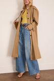 Bite Studios Chet Light Cotton Trench in Barley