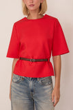Amir Taghi Laurie Top in Coral