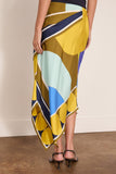 Amir Taghi Pilar Skirt in Army Multi