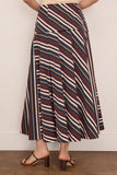 Amir Taghi Anna Skirt in Orange Army