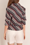 Amir Taghi Lily Top in Orange Army