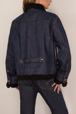 Levi's x Sacai Levis Sherpa Jacket in Indigo