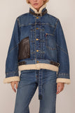 Levi's x Sacai Levis Sherpa Jacket in Blue