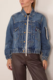 Levi's x Sacai Levis Blouson Jacket in Blue