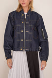 Levi's x Sacai Levis Blouson Jacket in Indigo