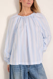 Marni Long Sleeve Top in Light Blue