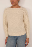 Isabel Marant Ponara Sweater in Ecru