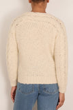 Isabel Marant Ponara Sweater in Ecru