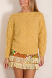 Isabel Marant Ponara Sweater in Light Yellow
