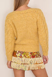 Isabel Marant Ponara Sweater in Light Yellow