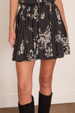 Etoile Isabel Marant Livy Pleated Skirt in Black