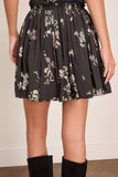 Etoile Isabel Marant Livy Pleated Skirt in Black