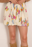 Etoile Isabel Marant Livy Pleated Skirt in Ecru
