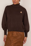 Etoile Isabel Marant Nasha Sweatshirt in Chocolate