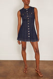 Simkhai Hanley Mini Dress in Indigo Rinse