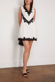 Simkhai Minna Mini Dress in Ivory/Multi