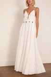 Simkhai Selene Gown in White