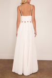 Simkhai Selene Gown in White