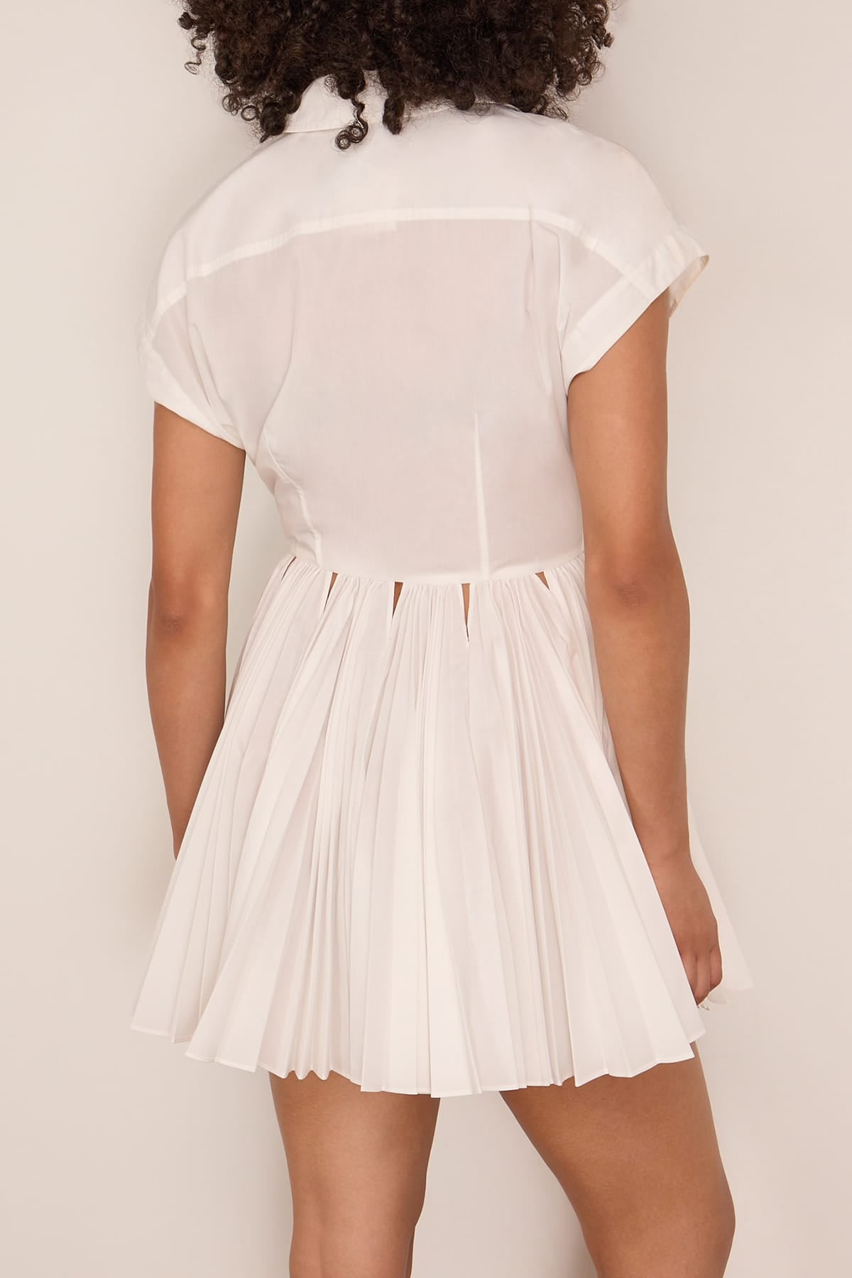 Simkhai Selin Mini Dress in White