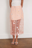 Simkhai Delilah Midi Skirt in Bubblegum