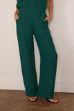 Maria McManus Wide Leg Pull On Pant in Emerald