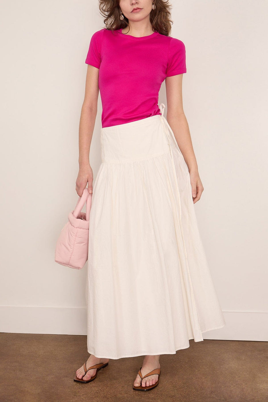Flore Flore Car Tee in Fuchsia