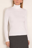 Flore Flore Dinah Turtleneck in White