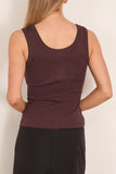 Flore Flore Hillie Tank in Choco Plum